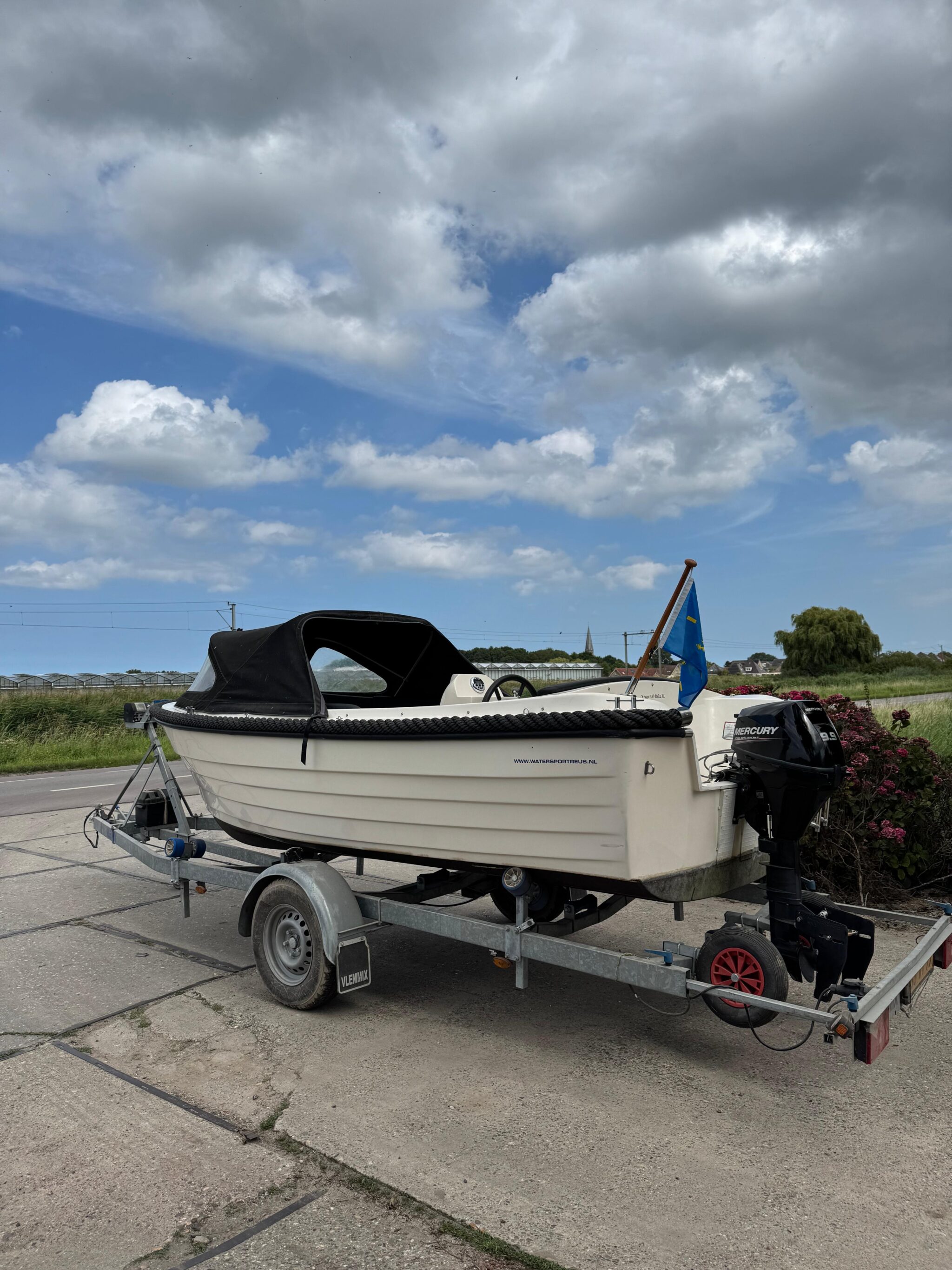 Kruger 485 Delta XL 9,9 PK Mercury 2017